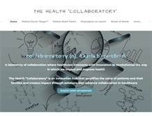 Tablet Screenshot of healthcollaboratory.com